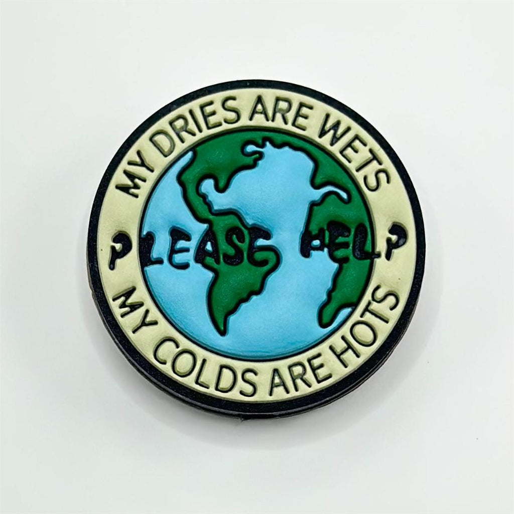 My Colds Are Hots, My Dries Are Wets, Please Help Silicone Focal Beads
