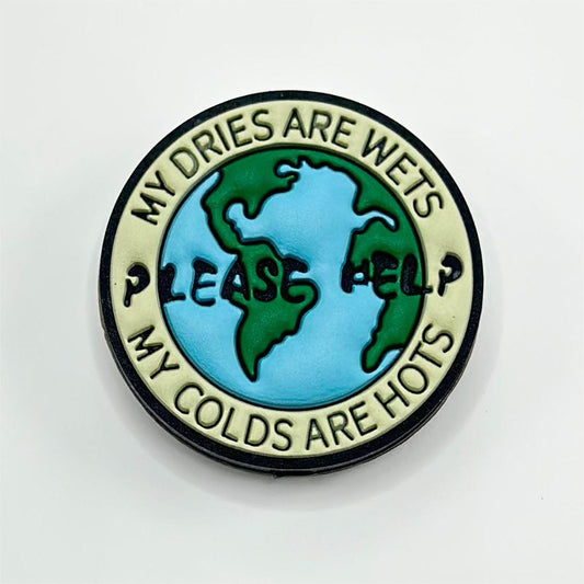 My Colds Are Hots, My Dries Are Wets, Please Help Silicone Focal Beads