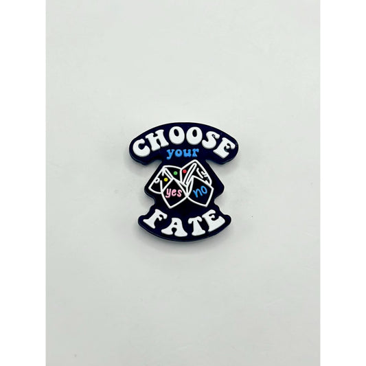 Choose Your Fate Yes No Cute Silicone Focal Beads