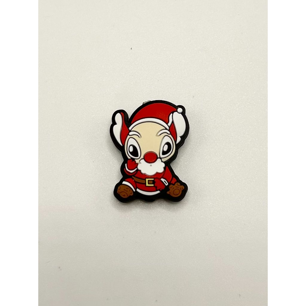 Santa Claus Stit Christmas Silicone Focal Beads