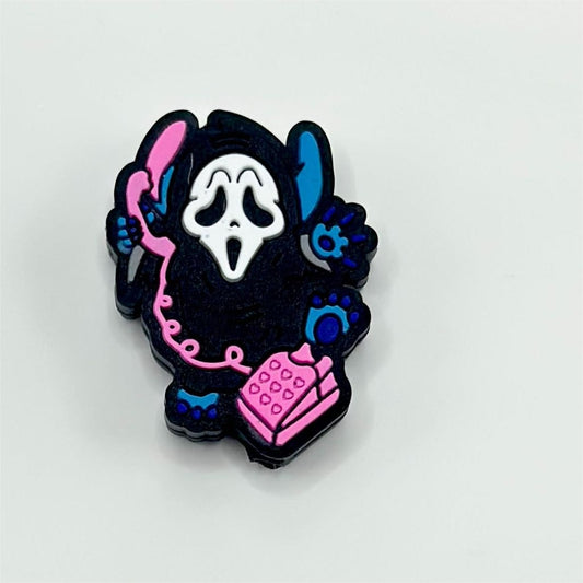 A Telephone Call Ghost Makes Silicone Focal Beads