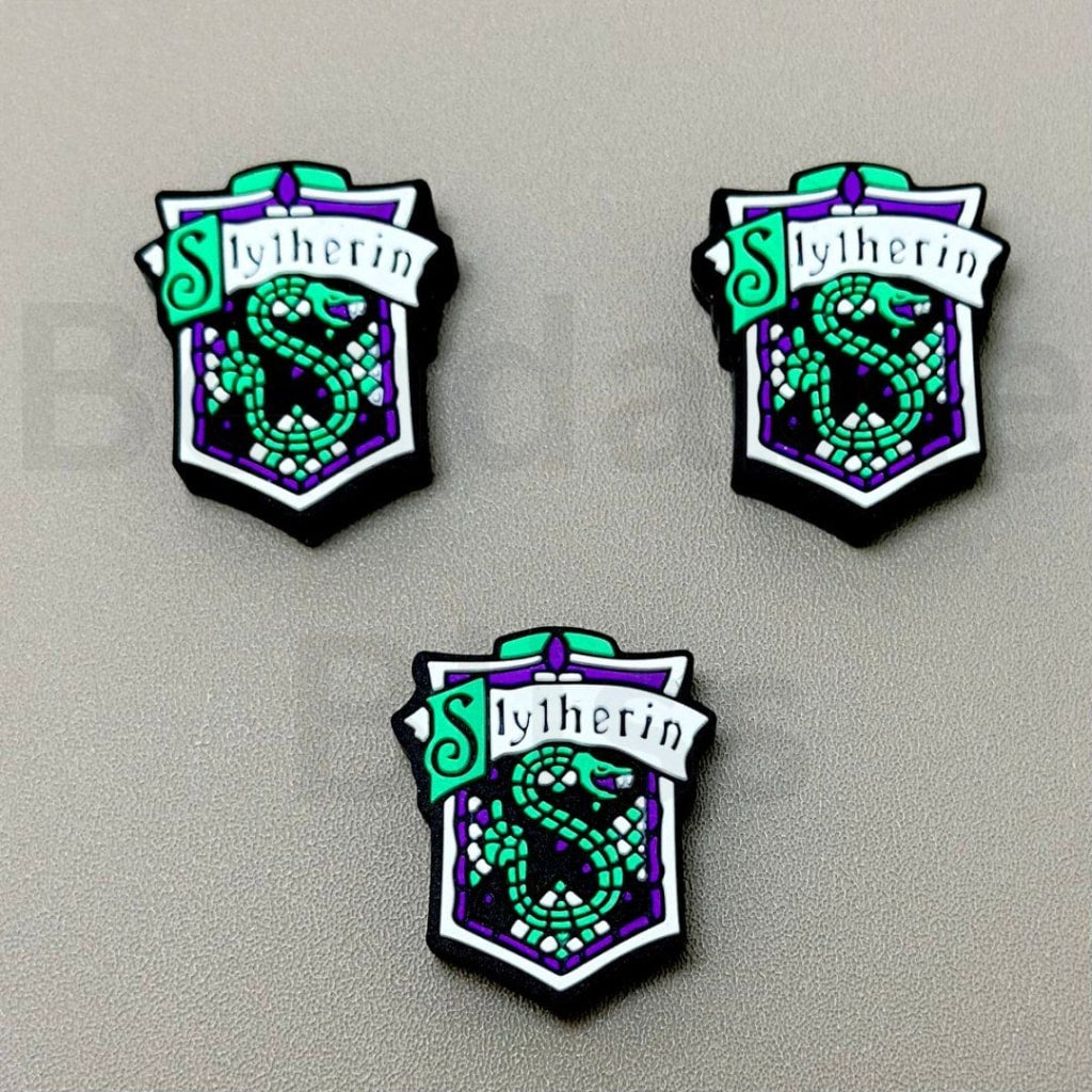 Slytherin House Harry Potte Magic Academy Silicone Focal Beads