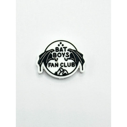 Fan Club Bat Boys Silicone Focal Beads