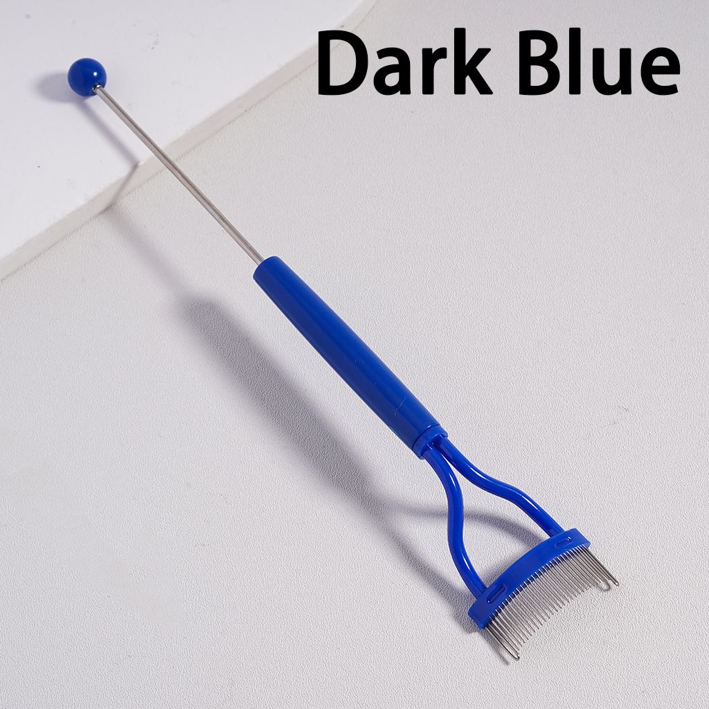 Beadable Eyelash Curler Tool Separator Comb Solid Color 157MM Random Mix