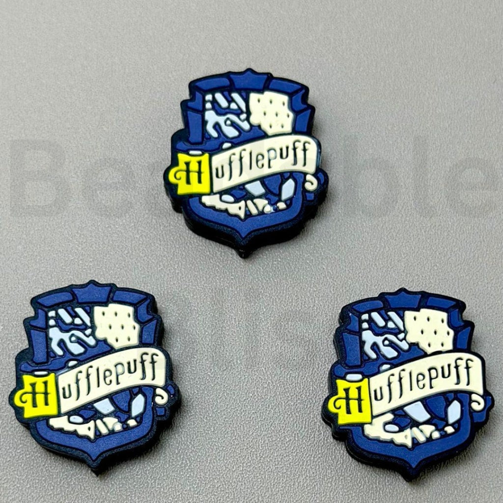 Hufflepuff House Harry Potte Magic Academy Silicone Focal Beads