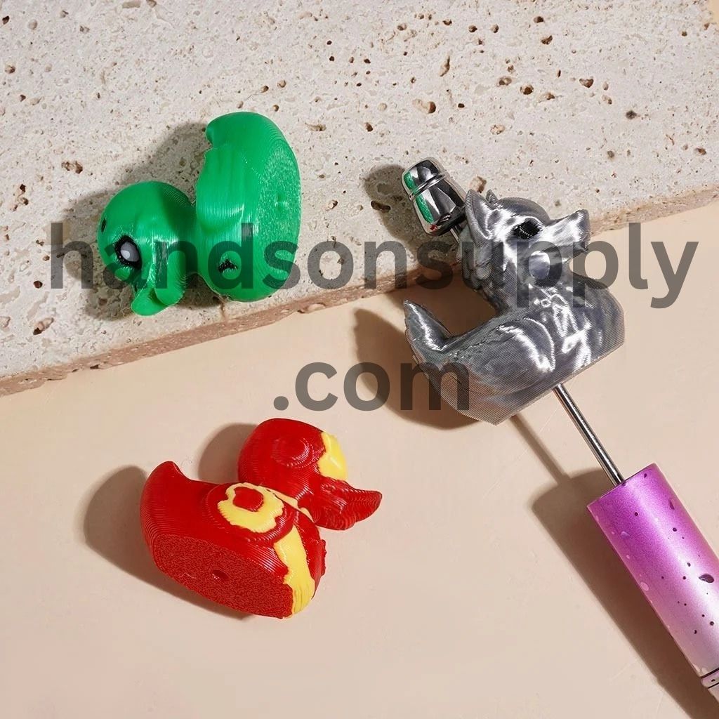 3D Adorable Duck-Shaped Animal Designs PLA Material with Assorted Designs, Random Mix